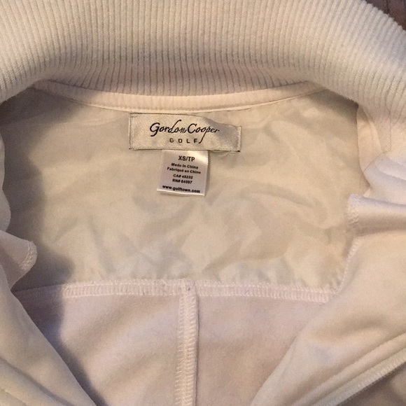 Gordon Cooper Golf Full Zip sweater xs - Picture 2 of 4